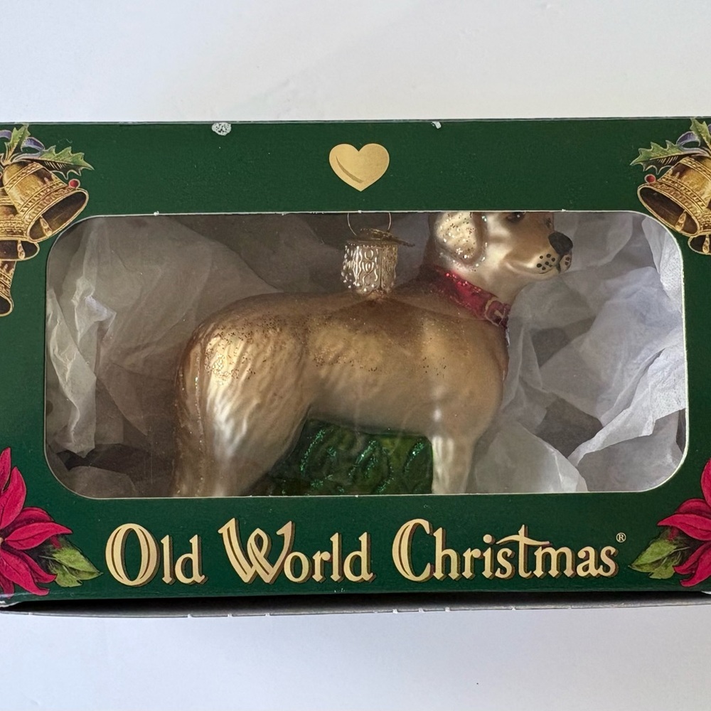 Old World Christmas Dog Ornament